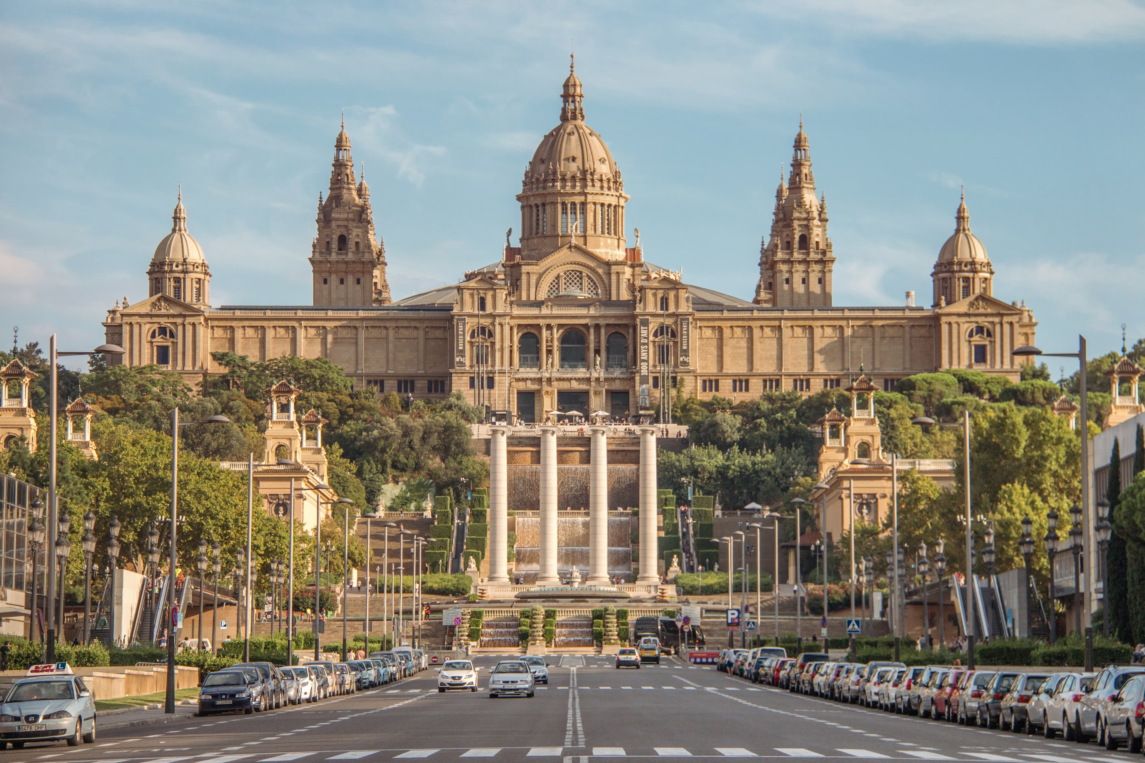National Palace and Montjuïc Hill